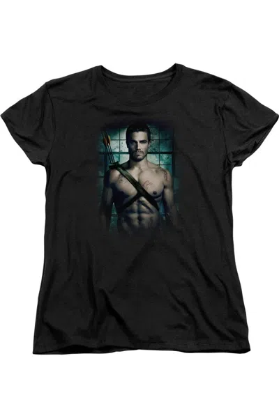GILDAN ARROW SHIRTLESS SHORT SLEEVE WOMENS TEE / T-SHIRT
