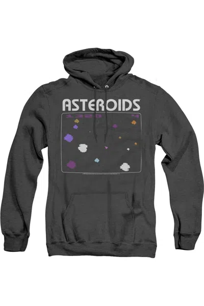 GILDAN ATARI ASTEROIDSHORT SLEEVECREEN ADULT HEATHER HOODIE