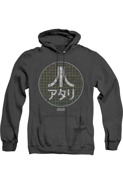 GILDAN ATARI JAPANESE GRID ADULT HEATHER HOODIE