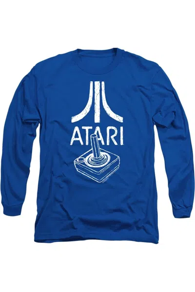 GILDAN ATARI JOYSTICK LOGO LONG SLEEVE ADULT TEE / T-SHIRT