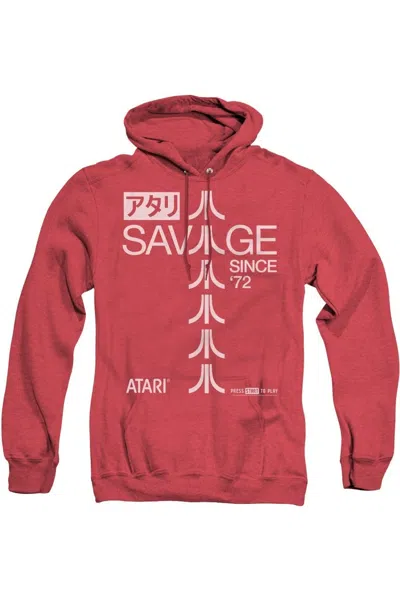 GILDAN ATARI SAVAGE 72 ADULT HEATHER HOODIE