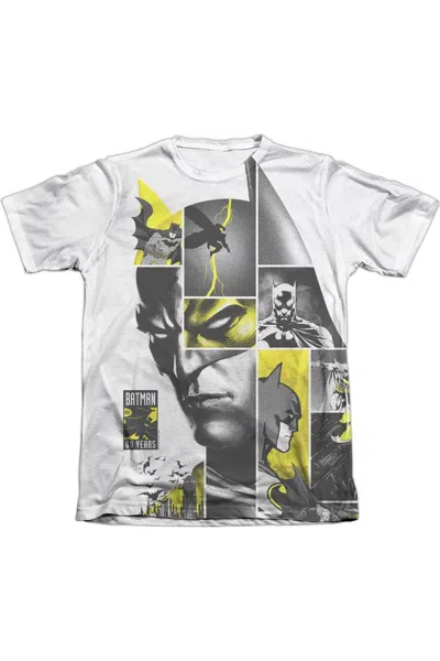 GILDAN BATMAN 80TH PANELS ADULT POLY/COTTON SHORT SLEEVE TEE / T-SHIRT