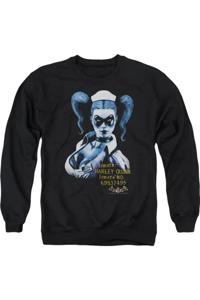 GILDAN BATMAN ARKHAM ASYLUM ARKHAM HARLEY QUINN ADULT CREWNECK SWEATSHIRT