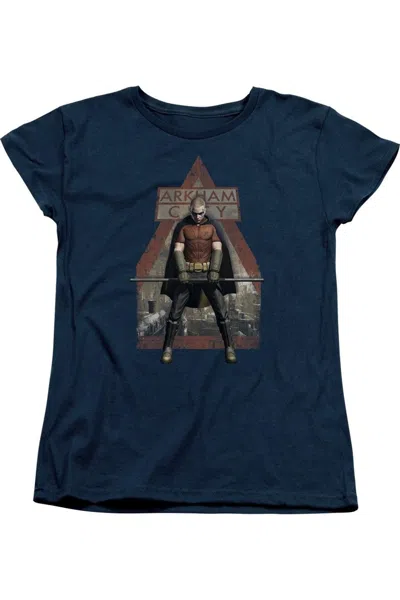 GILDAN BATMAN ARKHAM CITY ARKHAM ROBIN SHORT SLEEVE WOMENS TEE / T-SHIRT