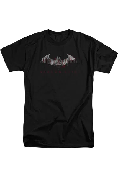 GILDAN BATMAN ARKHAM CITY BAT FILL SHORT SLEEVE ADULT TALL TEE / T-SHIRT