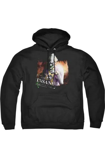 GILDAN BATMAN ARKHAM CITY CERTIFIED INSANE ADULT PULL OVER HOODIE / HOODED SWEATSHIRT