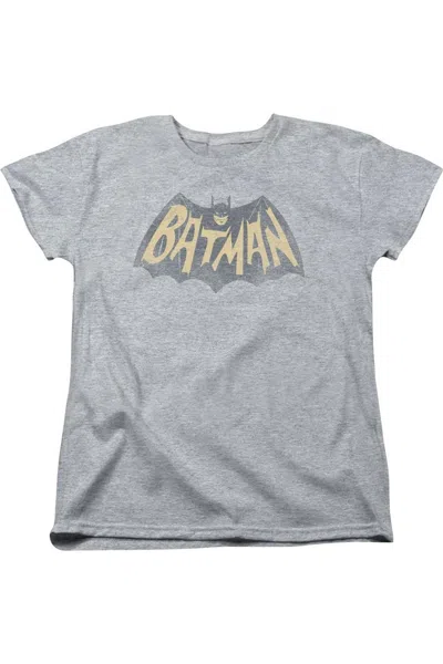 GILDAN BATMAN CLASSIC TV SHOW LOGO SHORT SLEEVE WOMENS TEE / T-SHIRT