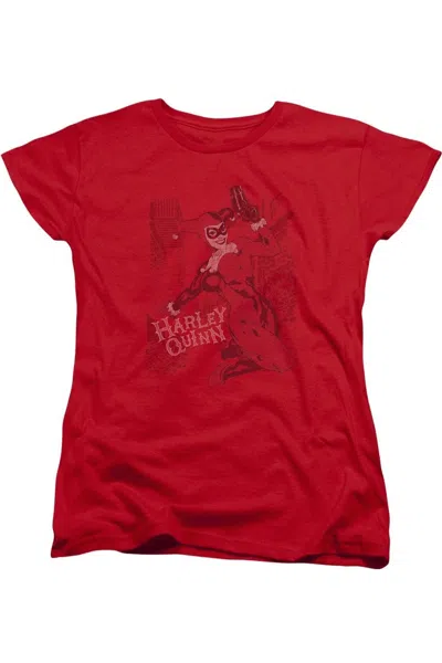 GILDAN BATMAN HARLEYS PACKING SHORT SLEEVE WOMENS TEE / T-SHIRT