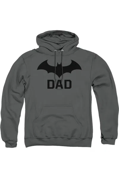 GILDAN BATMAN HUSH DAD ADULT PULL OVER HOODIE / HOODED SWEATSHIRT