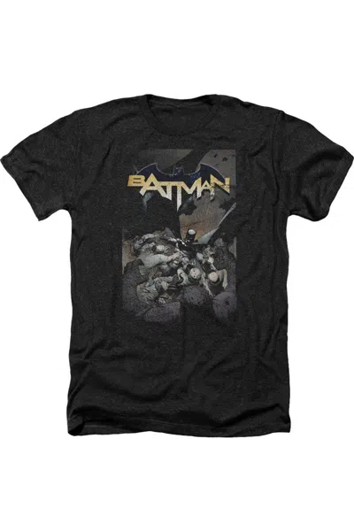 GILDAN BATMAN ONE ADULT HEATHER TEE / T-SHIRT