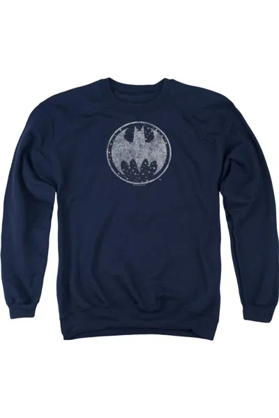 GILDAN BATMAN STARRY NIGHT SHIELD ADULT CREWNECK SWEATSHIRT