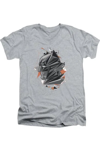 GILDAN BATMAN V SUPERMAN DAWN SHORT SLEEVE ADULT V NECK PREMIUM COTTON TEE / T-SHIRT