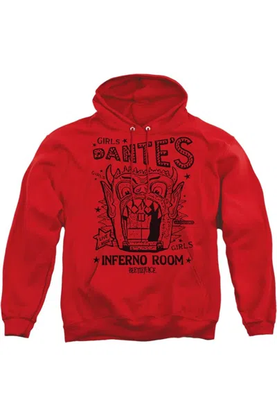 GILDAN BEETLEJUICE DANTES INFERNO ROOM ADULT PULL OVER HOODIE / HOODED SWEATSHIRT