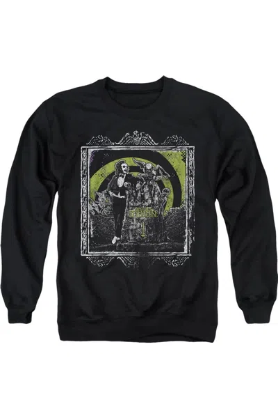 GILDAN BEETLEJUICE HERE LIES ADULT CREWNECK SWEATSHIRT