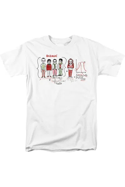 GILDAN BIG BANG THEORY BAZINGA EQUATION SHORT SLEEVE ADULT TEE / T-SHIRT
