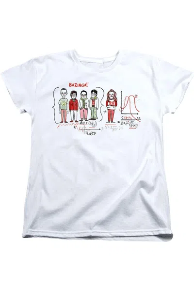 GILDAN BIG BANG THEORY BAZINGA EQUATION SHORT SLEEVE WOMEN´S TEE / T-SHIRT