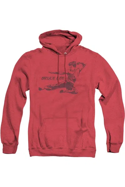 GILDAN BRUCE LEE LINE KICK ADULT HEATHER HOODIE