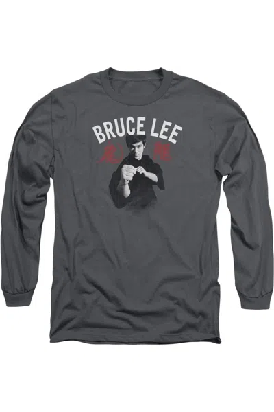 GILDAN BRUCE LEE READY LONG SLEEVE ADULT TEE / T-SHIRT