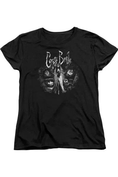 GILDAN CORPSE BRIDE BRIDE TO BE SHORT SLEEVE WOMENS TEE / T-SHIRT