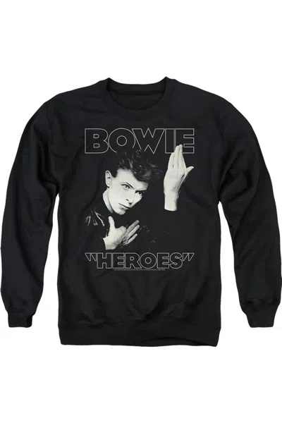 GILDAN DAVID BOWIE HEROES COVER ADULT CREWNECK SWEATSHIRT