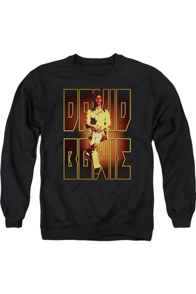 GILDAN DAVID BOWIE PERCHED ADULT CREWNECK SWEATSHIRT