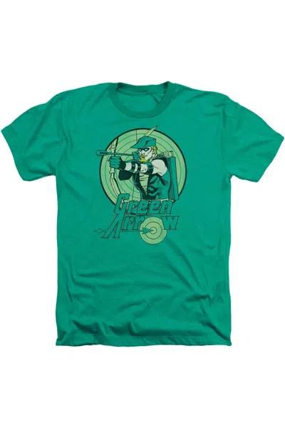 GILDAN DC COMICS GREEN ARROW ADULT HEATHER TEE / T-SHIRT