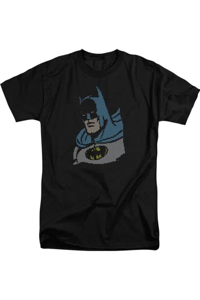 GILDAN DC COMICS LITE BRITE BATMAN SHORT SLEEVE ADULT TALL TEE / T-SHIRT
