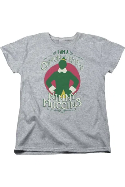 GILDAN ELF COTTON HEADED SHORT SLEEVE WOMENS TEE / T-SHIRT