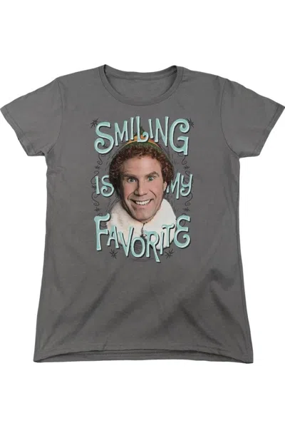 GILDAN ELF SMILING SHORT SLEEVE WOMEN´S TEE / T-SHIRT