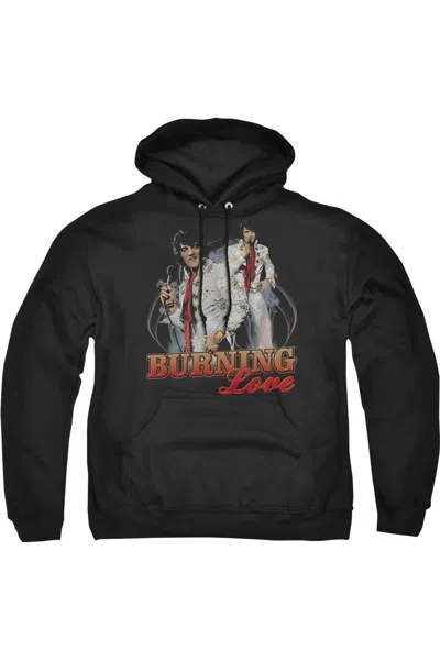 GILDAN ELVIS PRESLEY BURNING LOVE ADULT PULL OVER HOODIE