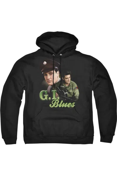 GILDAN ELVIS PRESLEY G I BLUES ADULT PULL OVER HOODIE