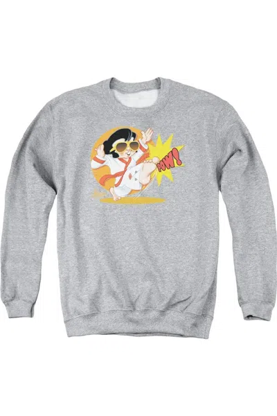 GILDAN ELVIS PRESLEY KARATE KING ADULT CREWNECK SWEATSHIRT