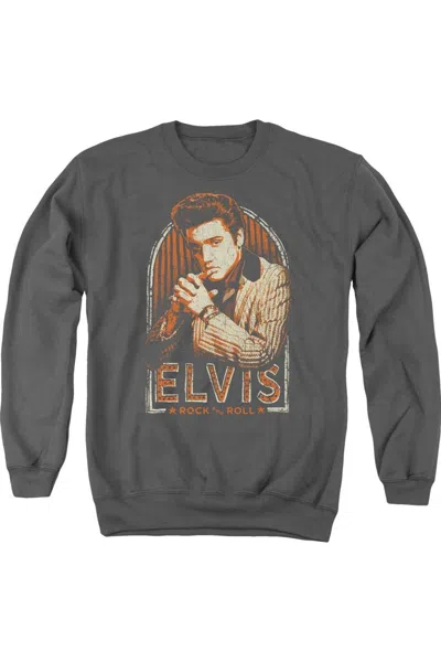 GILDAN ELVIS PRESLEY STRIPES ADULT CREWNECK SWEATSHIRT