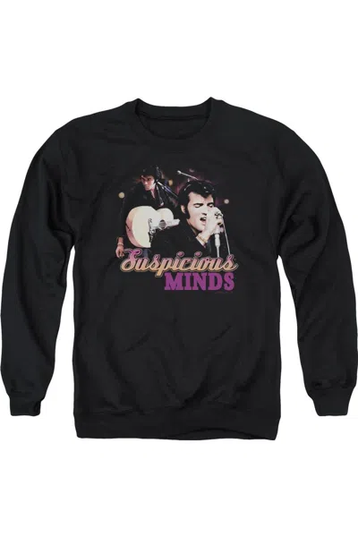 GILDAN ELVIS PRESLEY SUSPICIOUS MINDS ADULT CREWNECK SWEATSHIRT