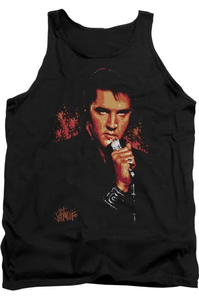 GILDAN ELVIS PRESLEY TROUBLE ADULT TANK