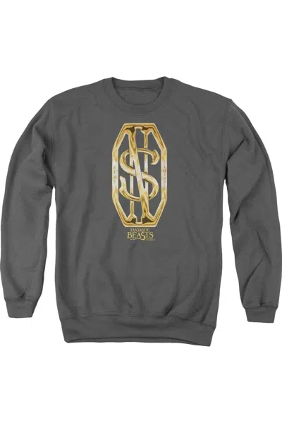 GILDAN FANTASTIC BEASTS SCAMANDER MONOGRAM ADULT CREWNECK SWEATSHIRT