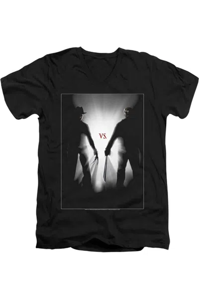 GILDAN FREDDY VS JASON SILHOUETTES SHORT SLEEVE ADULT V NECK PREMIUM COTTON TEE / T-SHIRT