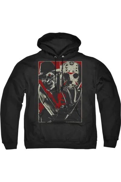 GILDAN FREDDY VS JASON VS ADULT PULL OVER HOODIE / HOODED SWEATSHIRT