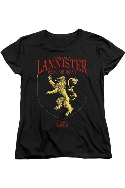 GILDAN GAME OF THRONES HOUSE LANNISTER SIGIL SHORT SLEEVE WOMEN´S TEE / T-SHIRT
