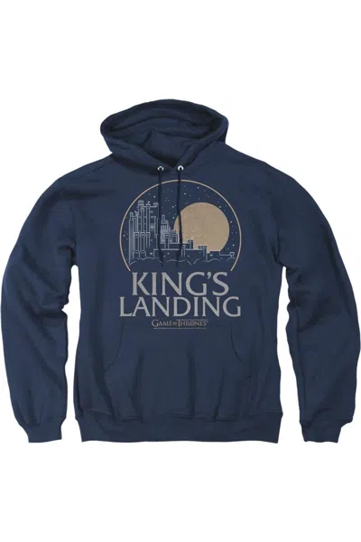 GILDAN GAME OF THRONES KINGS LANDING ADULT PULL OVER HOODIE / HOODED SWEATSHIRT