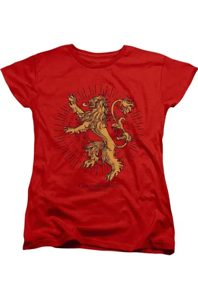 GILDAN GAME OF THRONES LANNISTER BURST SIGIL SHORT SLEEVE WOMEN´S TEE / T-SHIRT