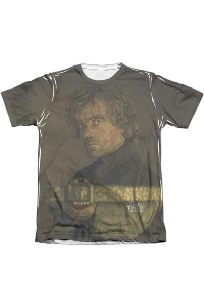 GILDAN GAME OF THRONES TYRION FOR THE THRONE ADULT POLY/COTTON SHORT SLEEVE TEE / T-SHIRT