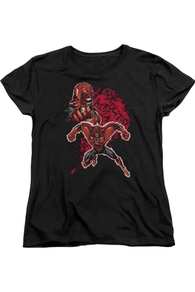 GILDAN GREEN LANTERN ATROCITUS SHORT SLEEVE WOMENS TEE / T-SHIRT