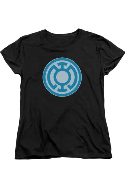 GILDAN GREEN LANTERN BLUE SYMBOL SHORT SLEEVE WOMENS TEE / T-SHIRT