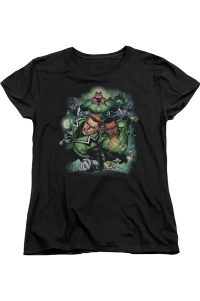 GILDAN GREEN LANTERN CORPS #1 SHORT SLEEVE WOMENS TEE / T-SHIRT