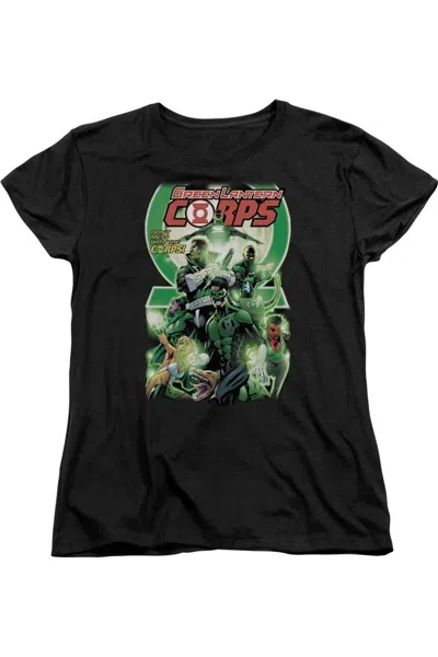 GILDAN GREEN LANTERN GL CORPS #25 COVER SHORT SLEEVE WOMENS TEE / T-SHIRT