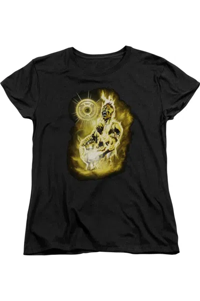 GILDAN GREEN LANTERN SINESTRO NEBULA SHORT SLEEVE WOMENS TEE / T-SHIRT