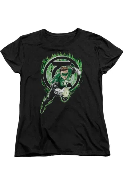 GILDAN GREEN LANTERN SPACE COP SHORT SLEEVE WOMENS TEE / T-SHIRT