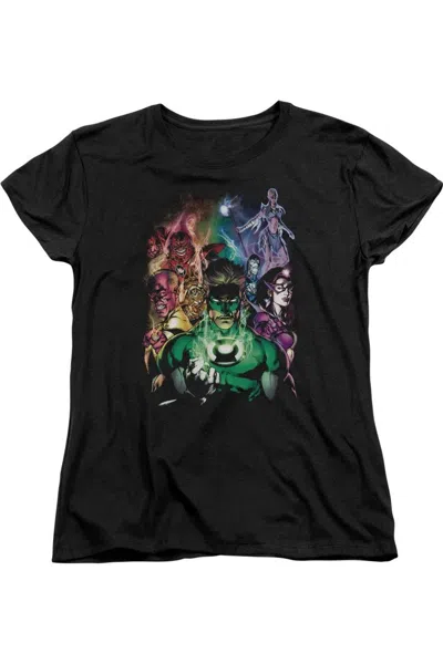 GILDAN GREEN LANTERN THE NEW GUARDIANS SHORT SLEEVE WOMENS TEE / T-SHIRT
