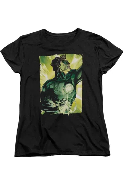 GILDAN GREEN LANTERN UP UP SHORT SLEEVE WOMENS TEE / T-SHIRT